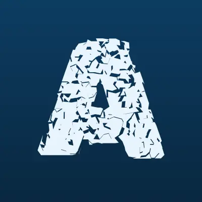 Алиса, магазин хозяйственных товаров и косметики, лого-визитка