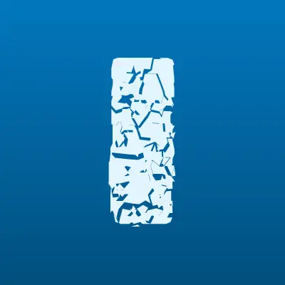 Идеал, сеть химчисток и прачечных, лого-визитка