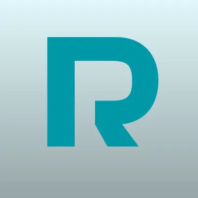 RED, служба заказа легкового транспорта, лого-визитка